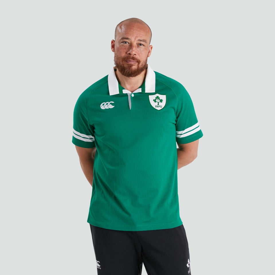 Mens Ireland Short Sleeve Heritage Jersey Green