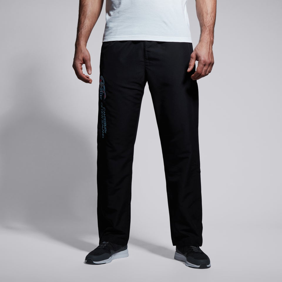 Mens Uglies Open Hem Stadium Pant Black