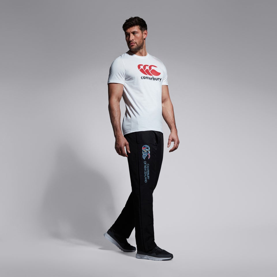 Mens Uglies Open Hem Stadium Pant Black