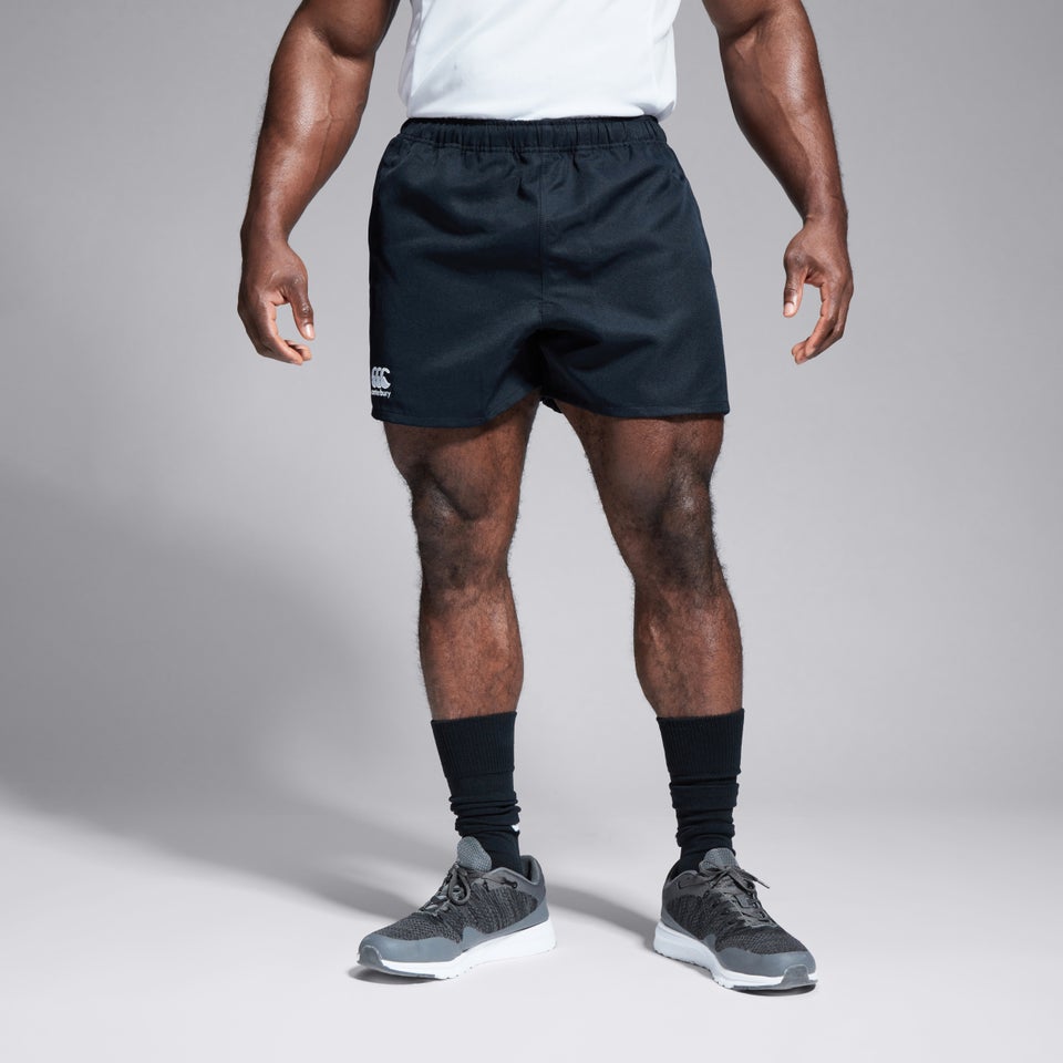 Mens Professional Cotton Short Black