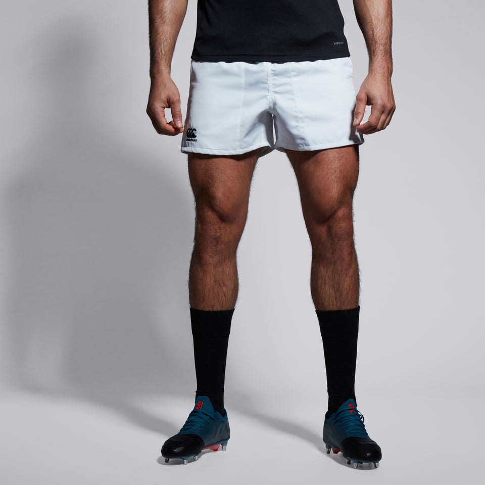 Mens Professional Polyester Short White