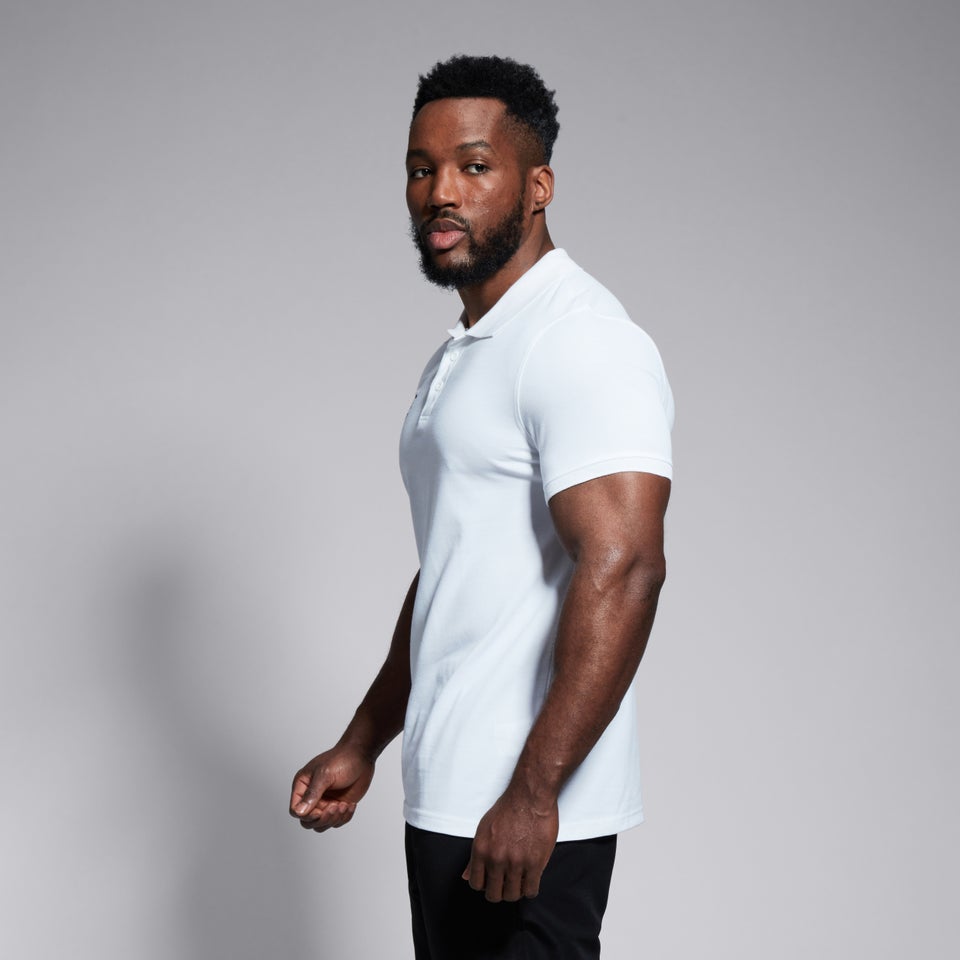 Mens Waimak Polo Shirt White