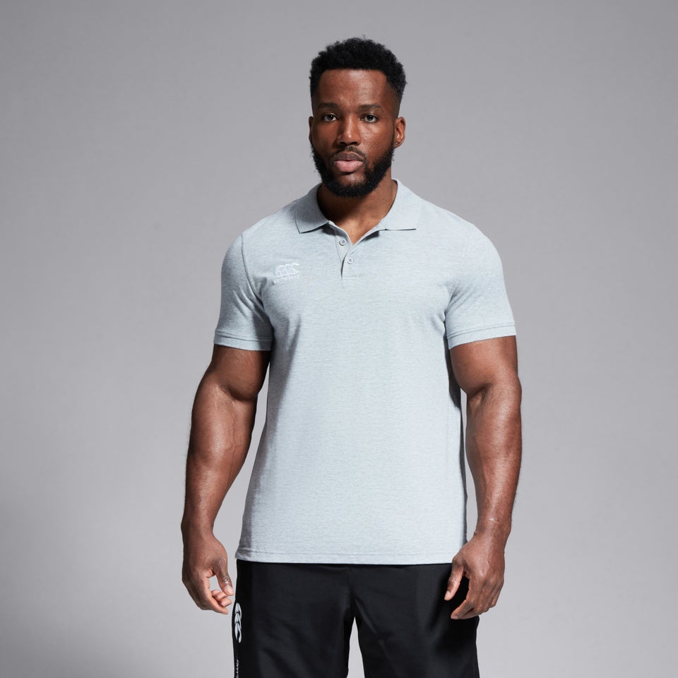 Mens Waimak Polo Shirt Grey