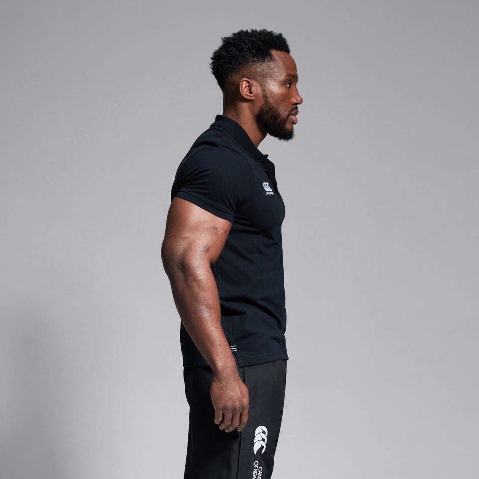 Mens Waimak Polo Shirt Black