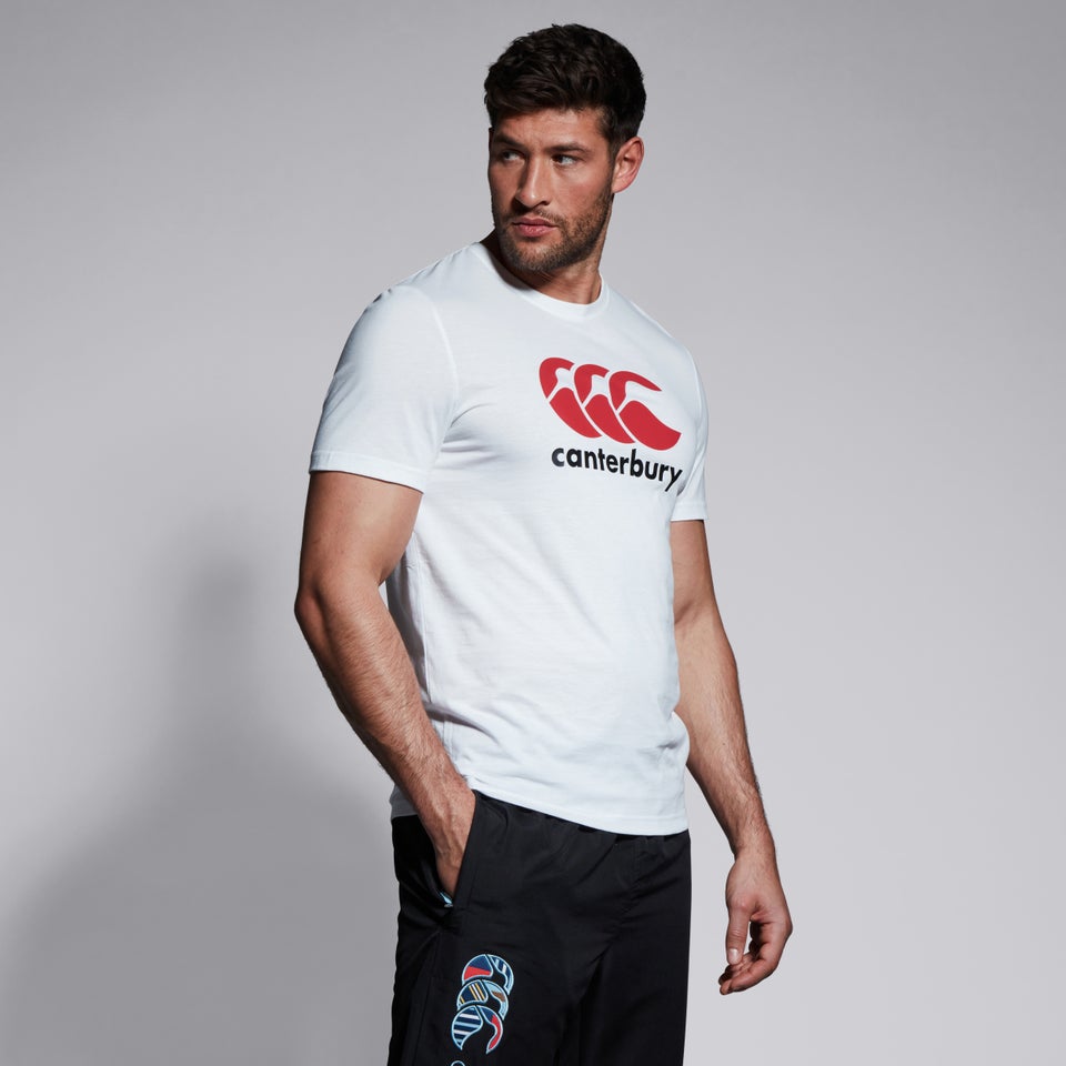 Mens CCC Logo Tee White