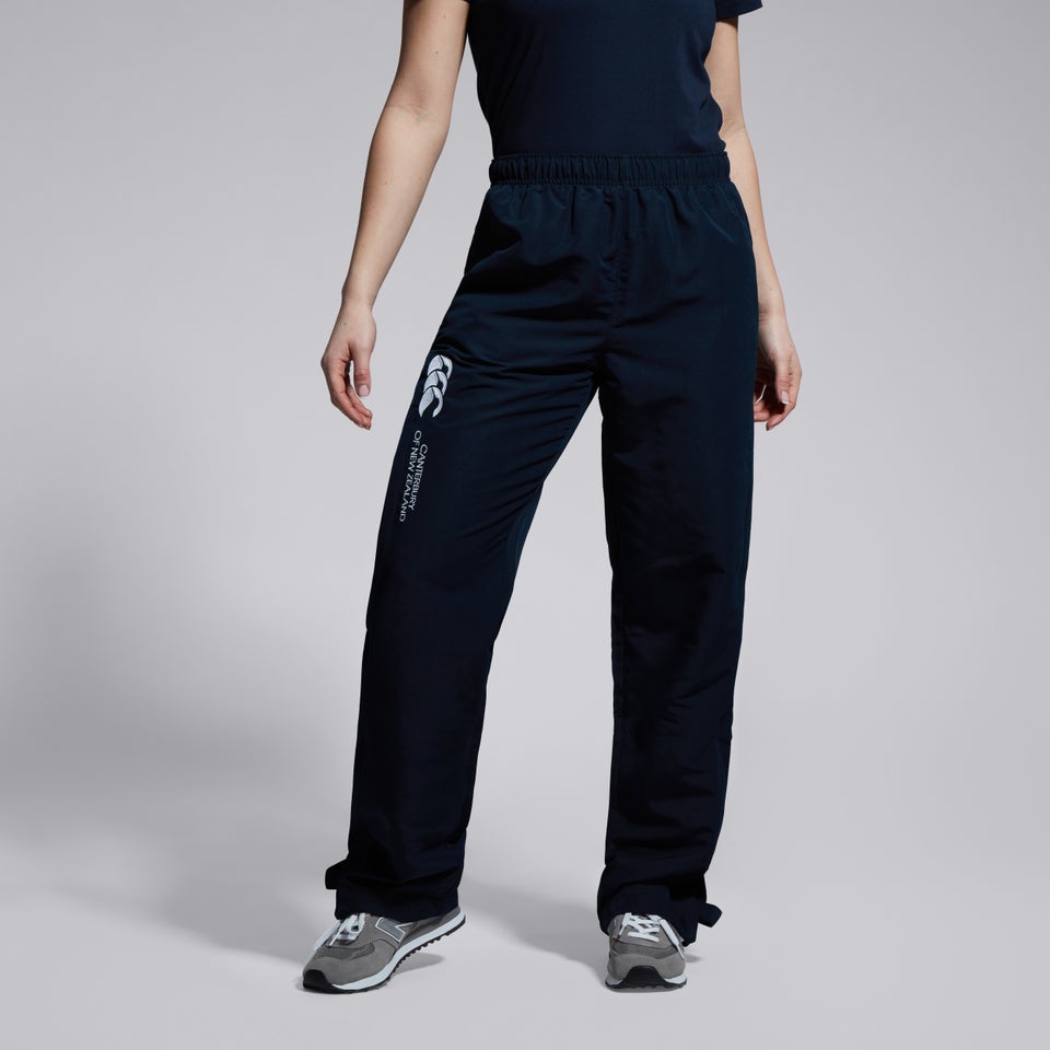 Womens Open Hem Stadium Pants Navy