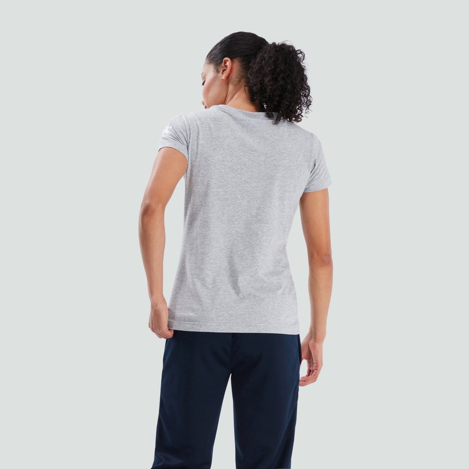 Womens Club Plain Tee Grey