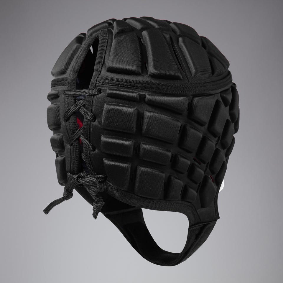 Adult Unisex Raze Headguard Black/Red
