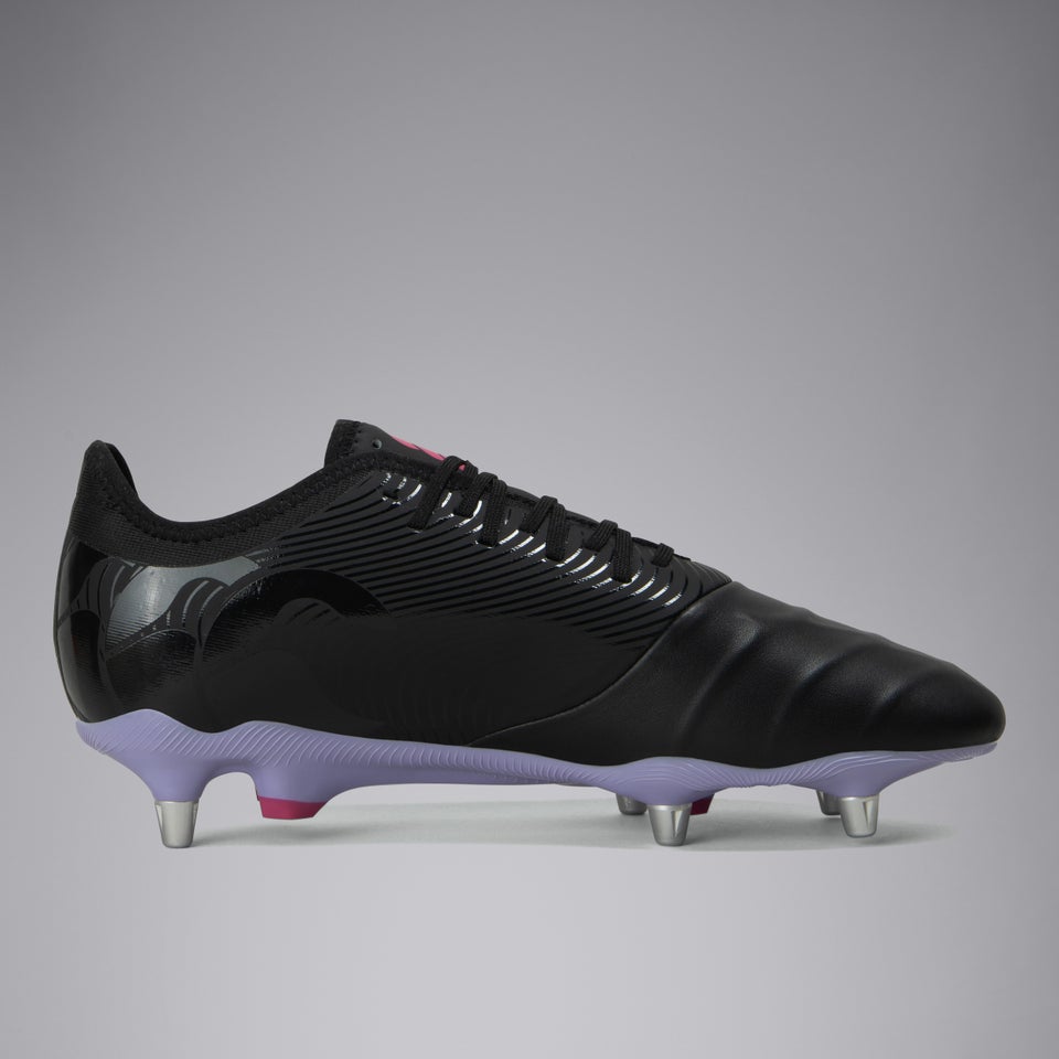 Adult Unisex Phoenix Genesis Pro Soft Ground Boots Black/Purple