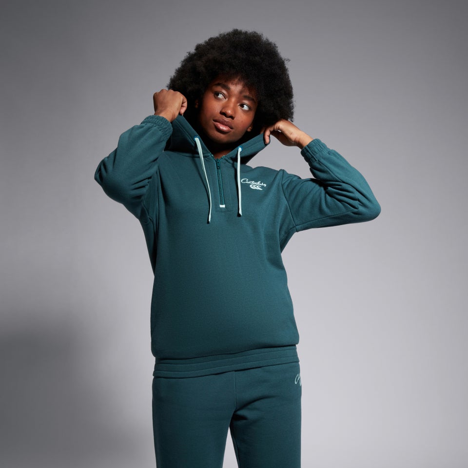 Womens Scene-Set Hoodie Blue