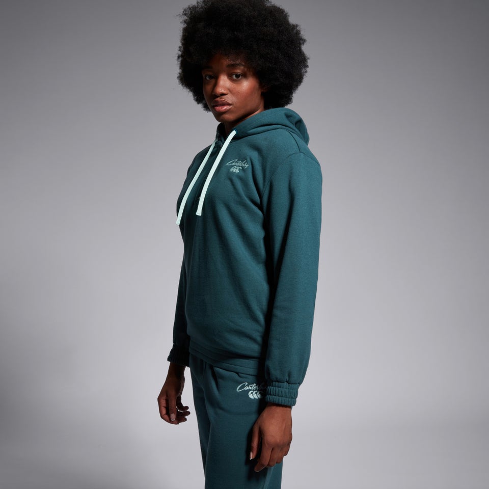 Womens Scene-Set Hoodie Blue