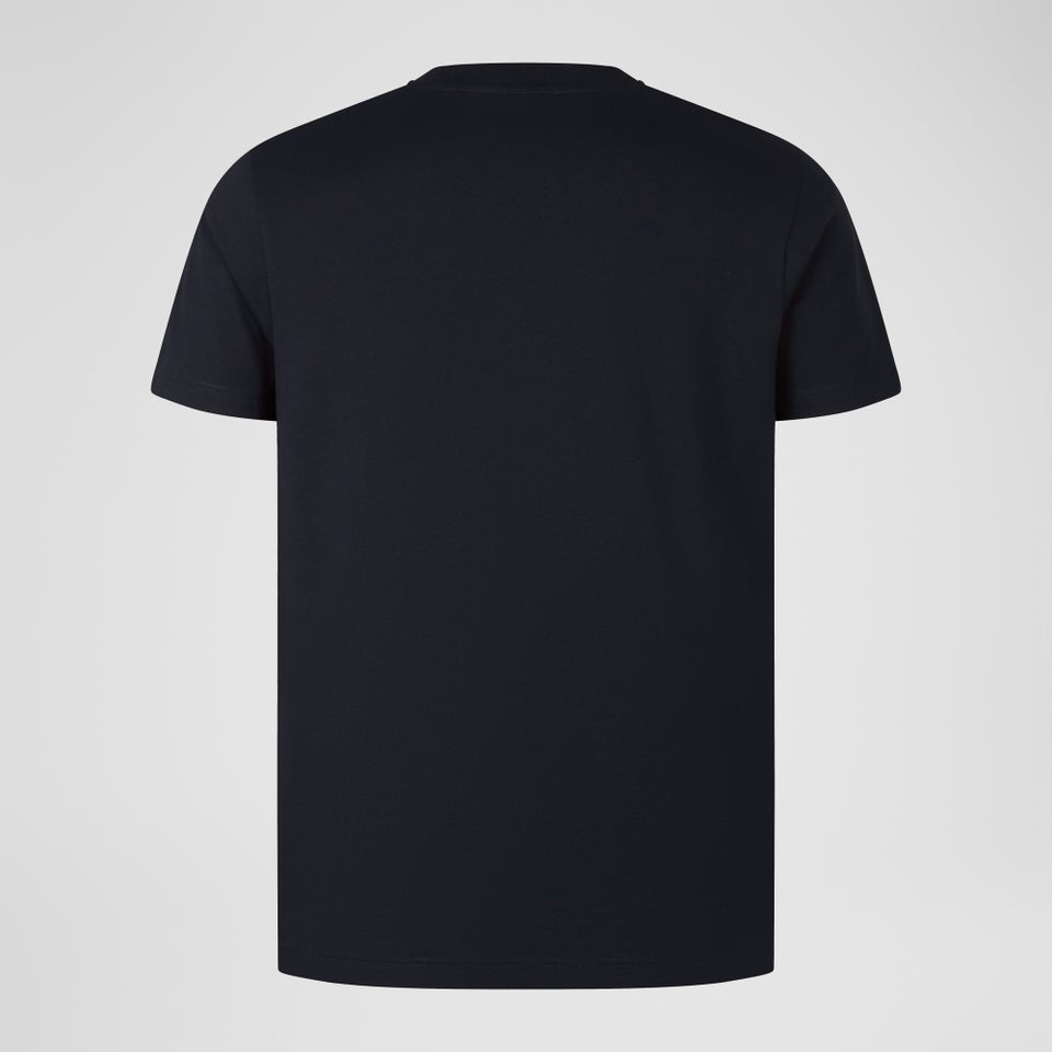 Mens CCC Cotton Logo Tee Black