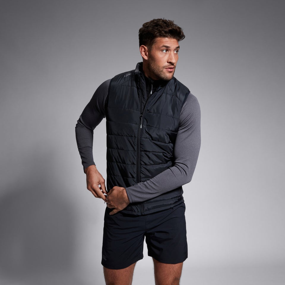 Men'S Elite Microlight Gilet Black