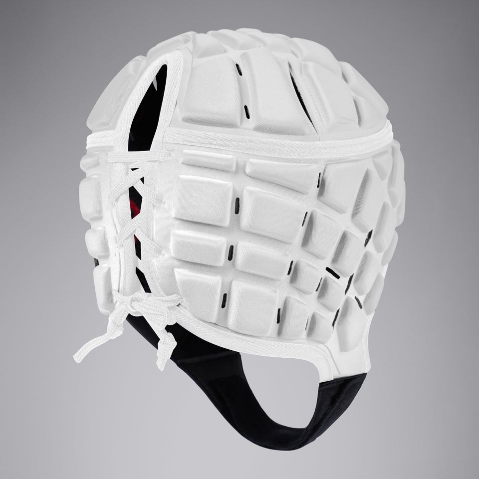 Adult Unisex Raze Headguard White/Green