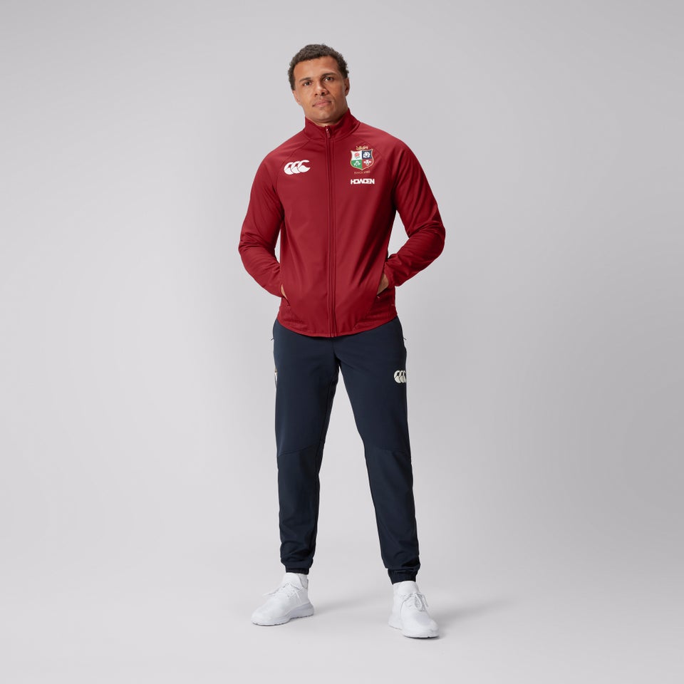 Mens British & Irish Lions Anthem Jacket Red