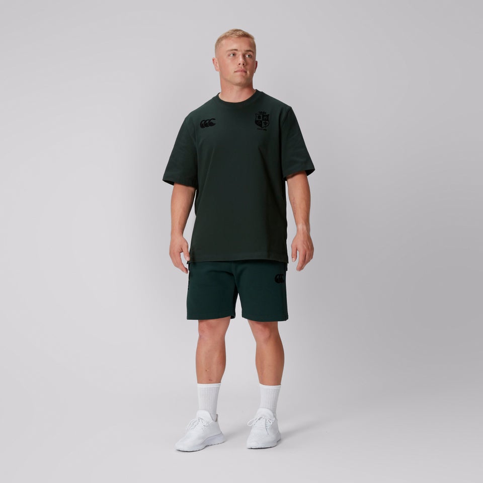 Adult Unisex British & Irish Lions Stealth Cotton Tee Green