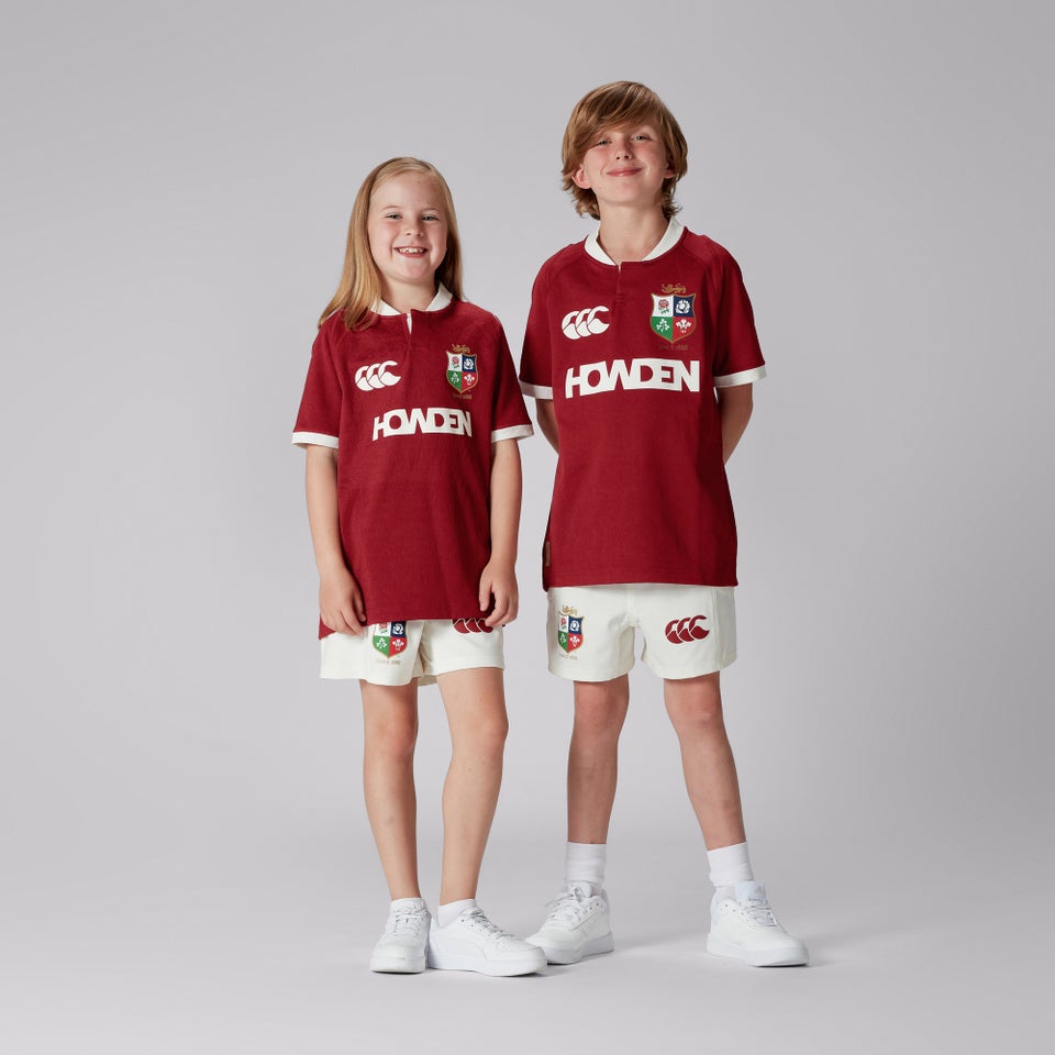 Junior Unisex British & Irish Lions Replica Jersey Red