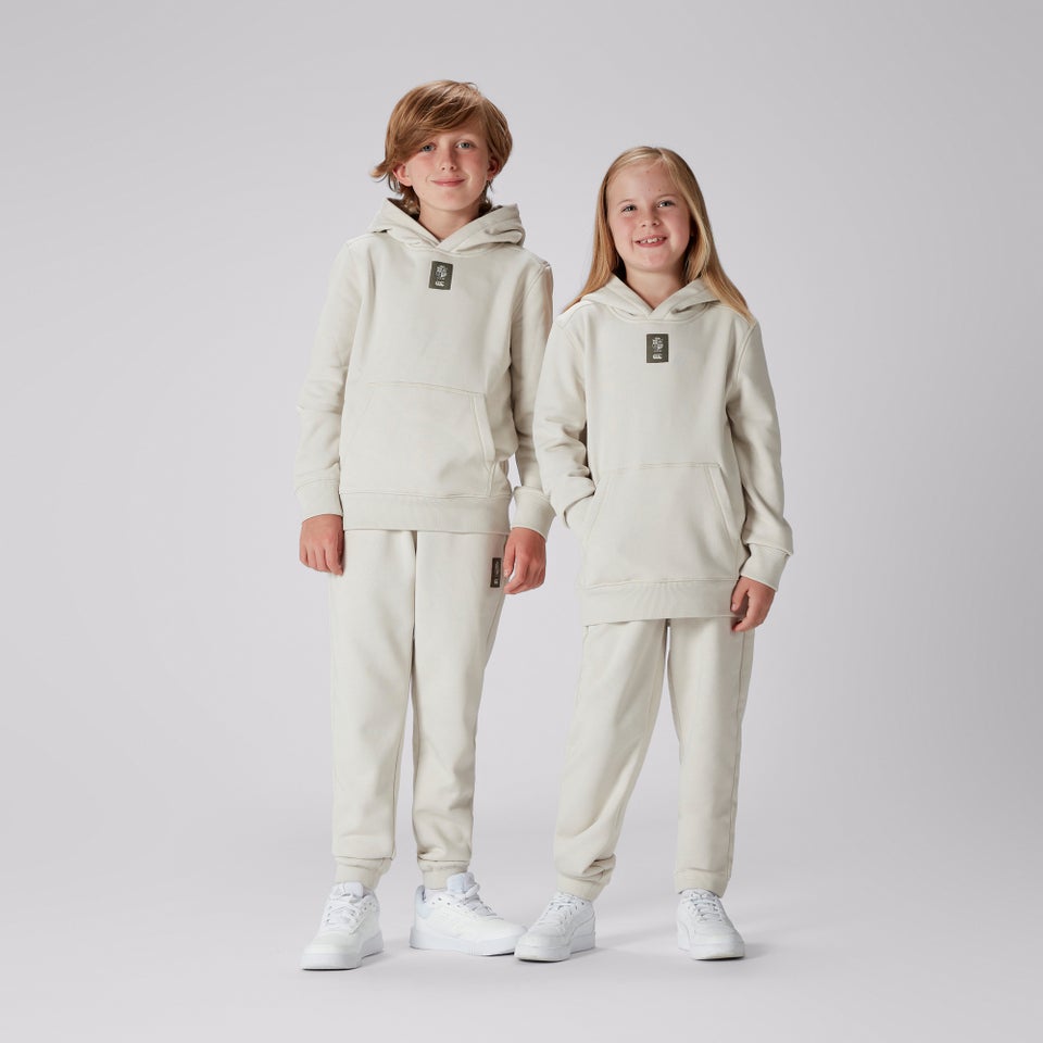 Junior Unisex British & Irish Lions Outback Fleece Hoody White