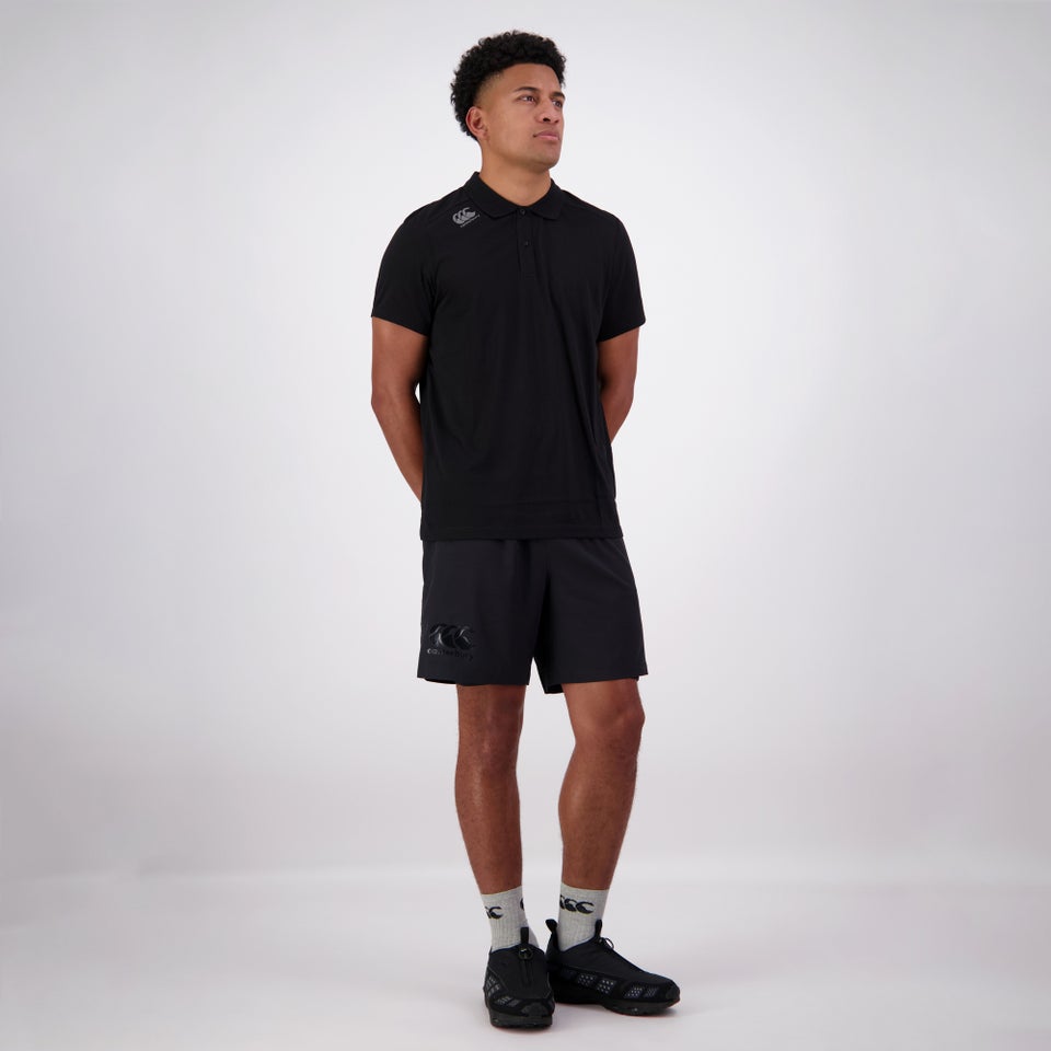 Mens Vapodri Tempo Polo Shirt Black