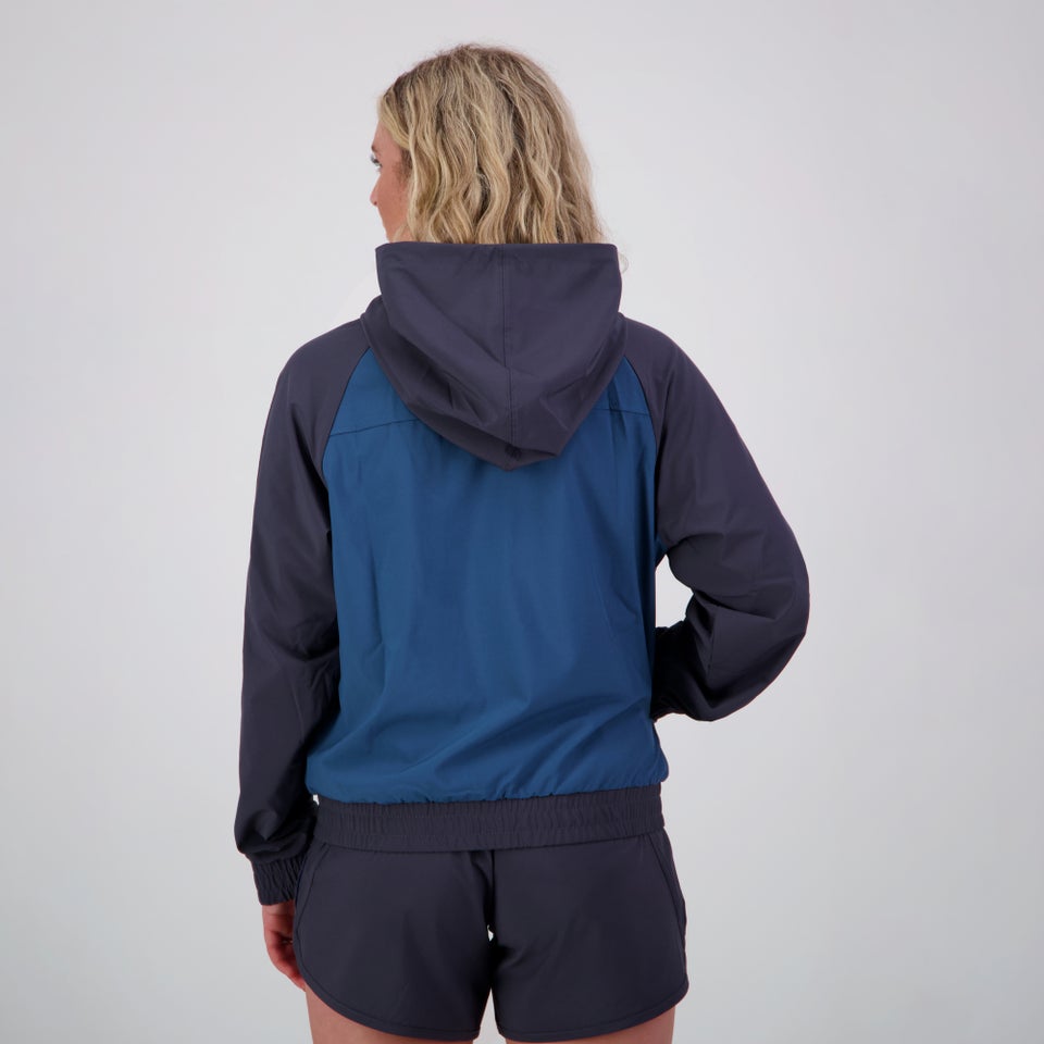 Womens Tempo+ Full Zip Hooded Jacket Navy