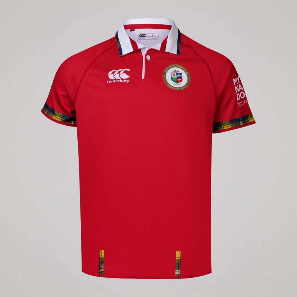 Junior Unisex My Name'5 Doddie Foundation X British & Irish Lions Charity Rugby Jersey Red