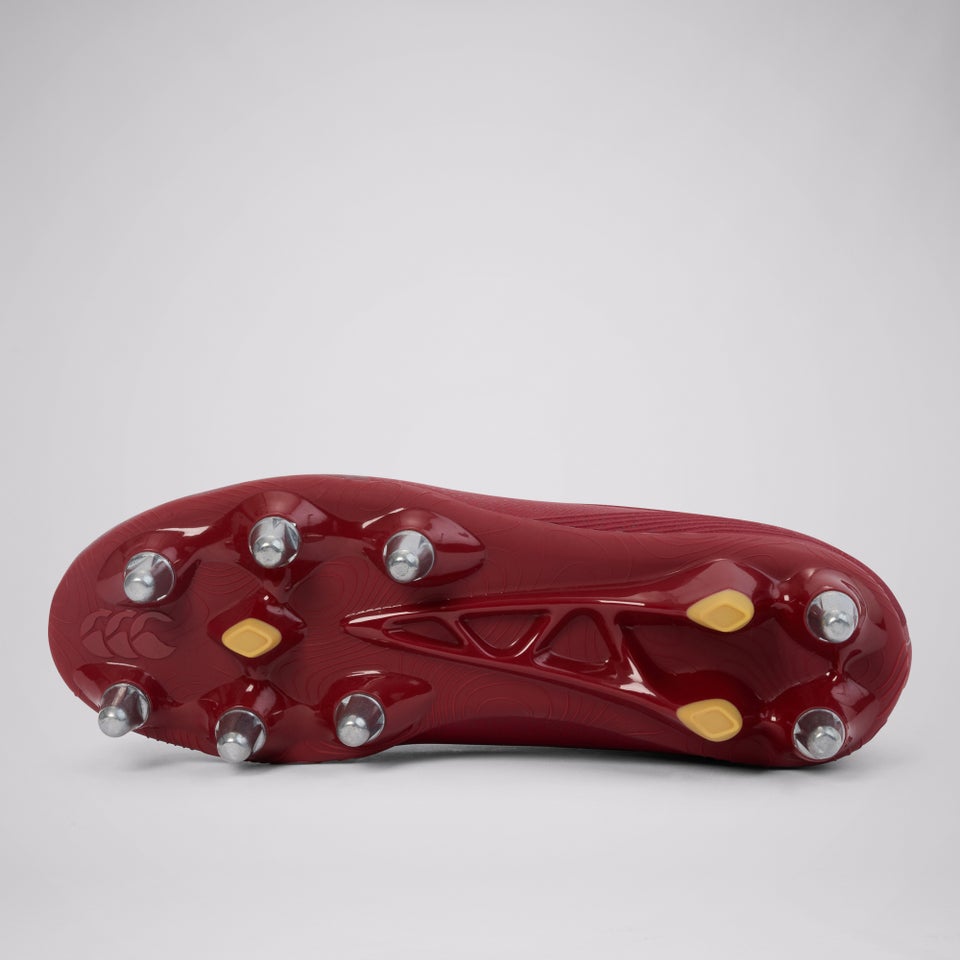 Adult Unisex Stampede Ground Break Pro Soft Ground Boots Red