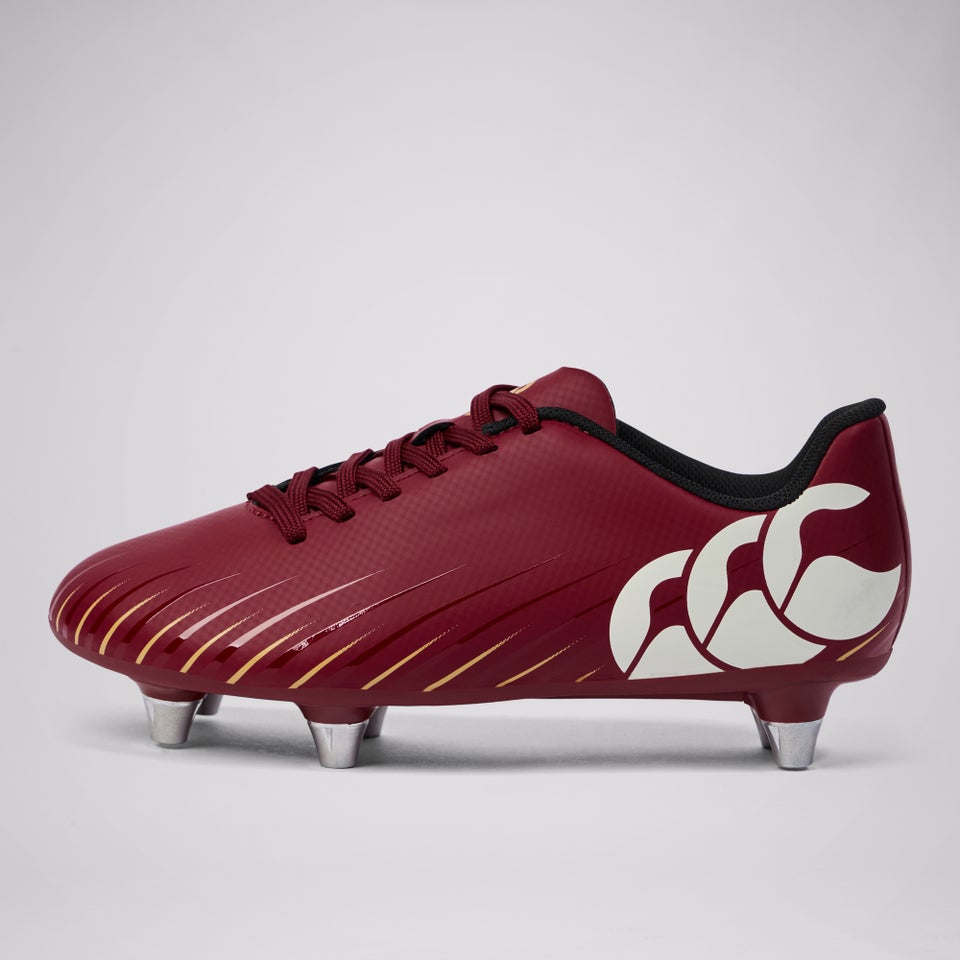 Junior Unisex Speed Falcon Soft Ground Boots Red