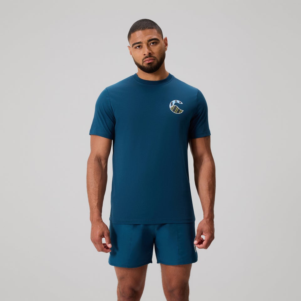 Mens Uglies Logo Tee Blue