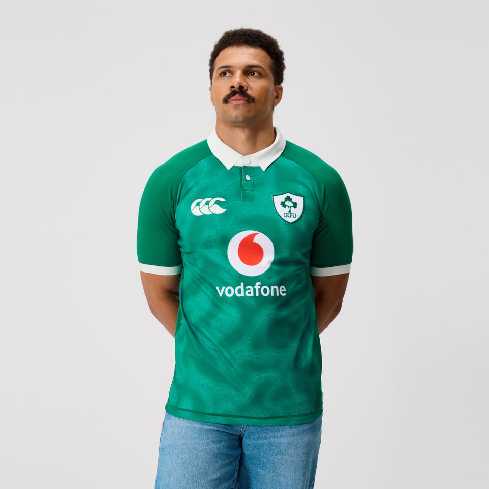 Mens Ireland Pro Jersey Green/White