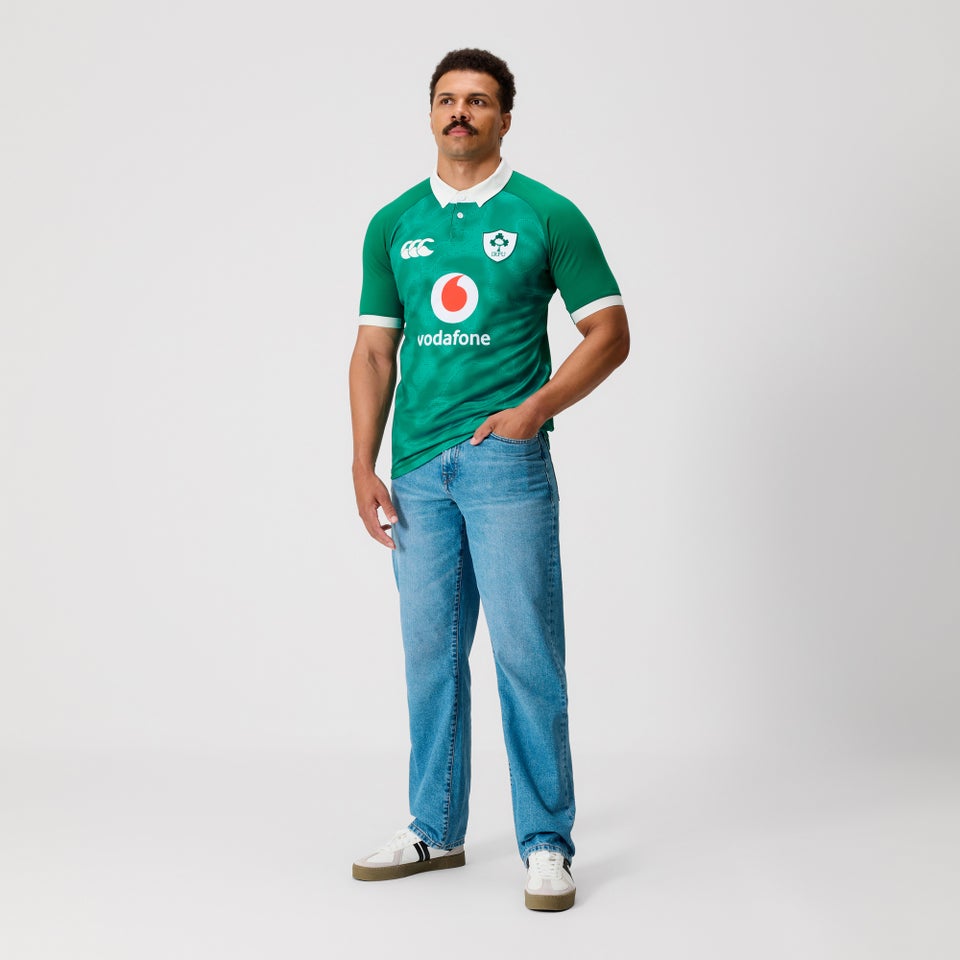 Mens Ireland Pro Jersey Green/White