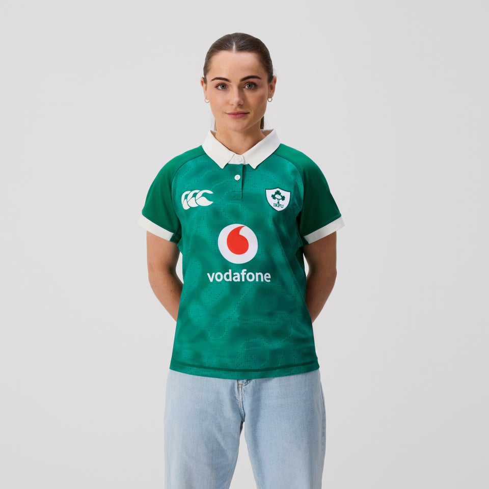Womens Ireland Home Pro Jersey Green/White