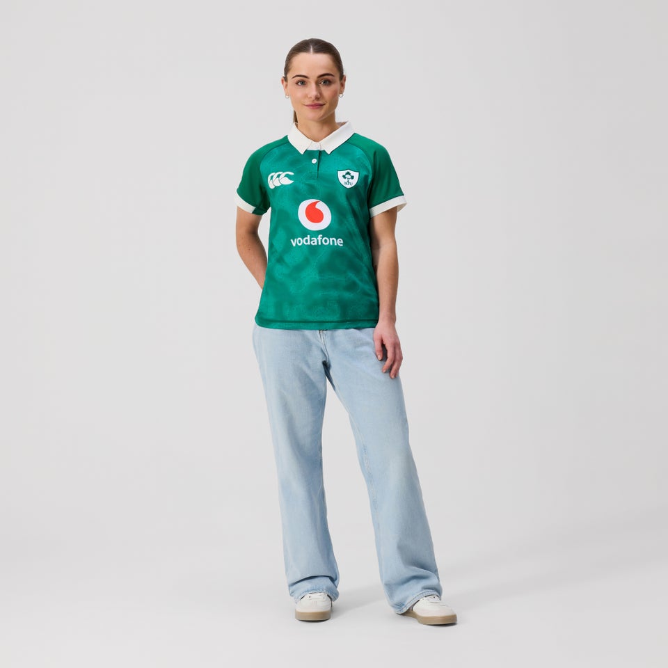 Womens Ireland Home Pro Jersey Green/White
