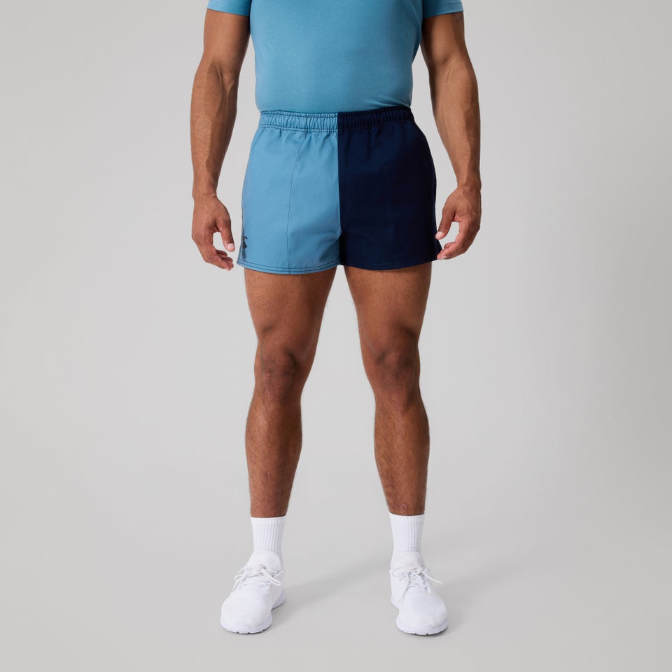 Mens Fundamentals Harlequin Drill Shorts Navy