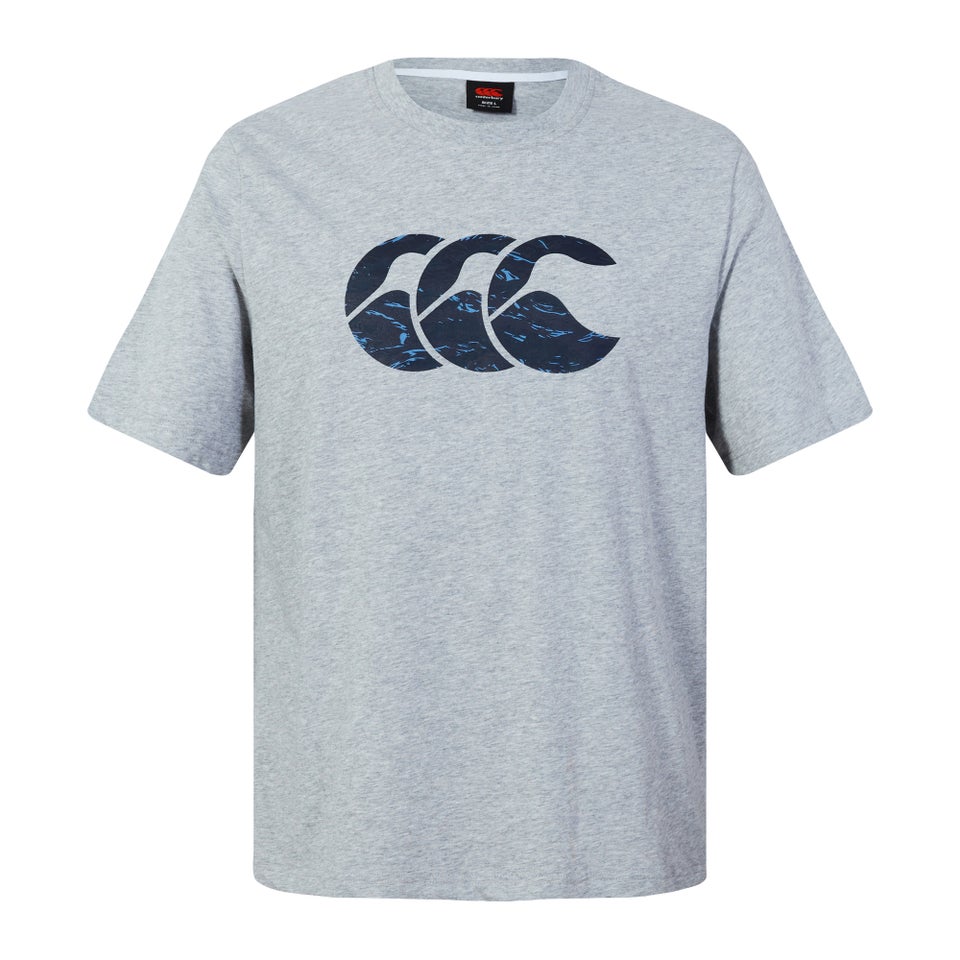 Mens Force Tee Grey Marl