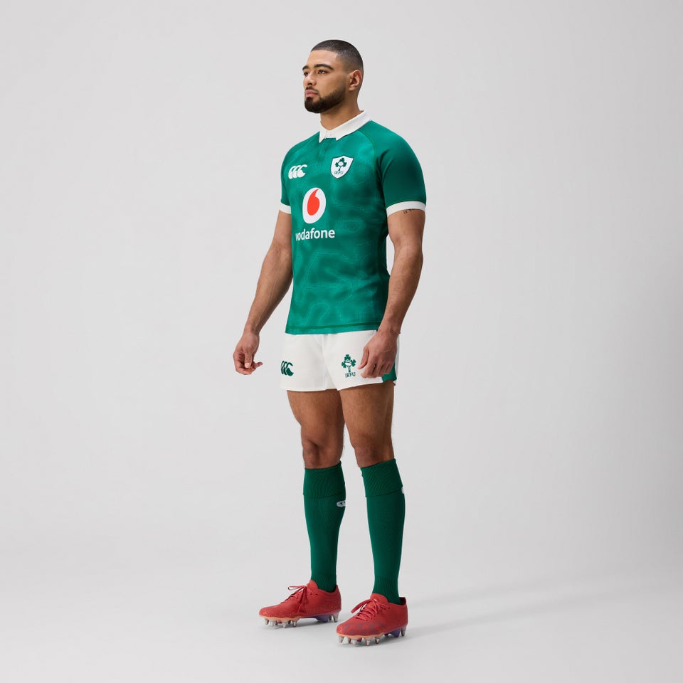 Mens Ireland Home Test Jersey Green/White