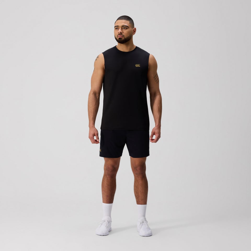 Mens Tempo+ Training Tank Black
