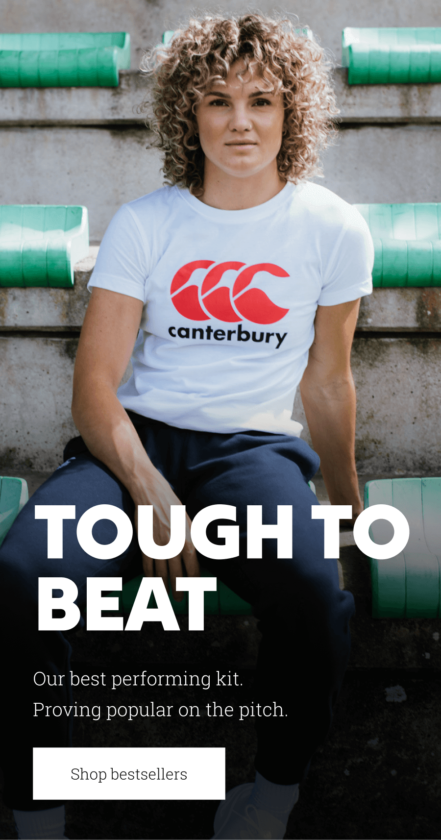 Woman in a CCC Tshirt